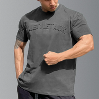 Embossed Logo Crew Neck T-Shirt